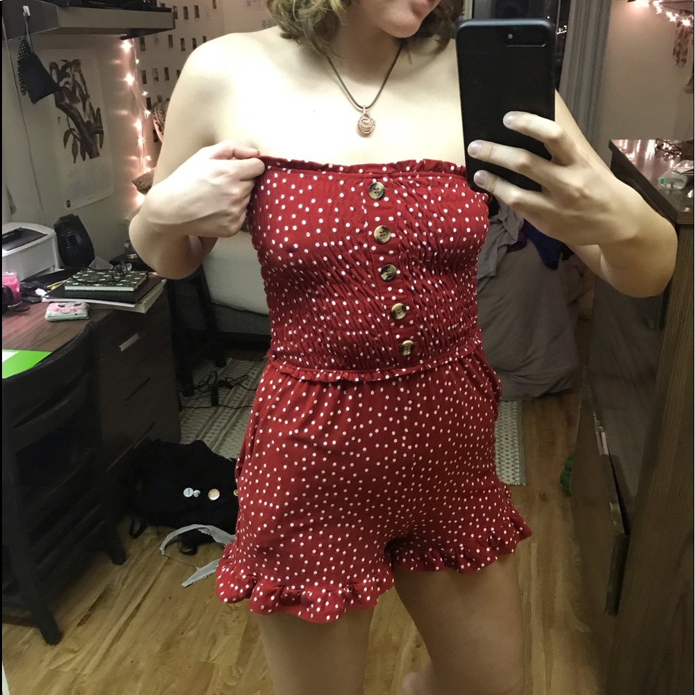 derek heart medium romper